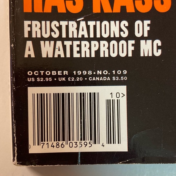 The Source Magazine October 98 Issue #109 Exclusive Interview Hip-Hop Fat Joe - Picture 4 of 6